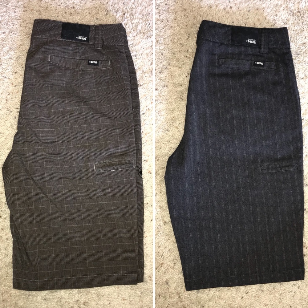 Bundle of two pairs of HSS shorts size 34 men’s